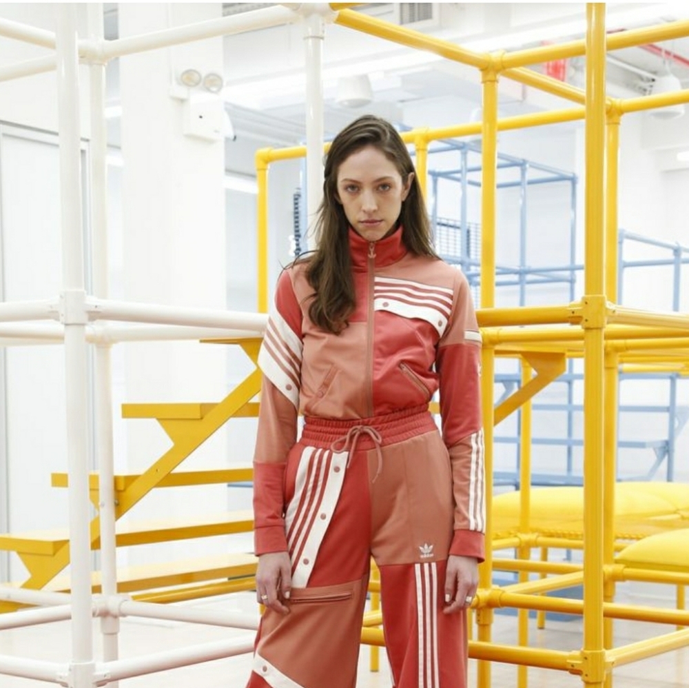 Adidas Danielle Cathari Shanghai Exclusive Deconstructed Pink Rose JACKET
